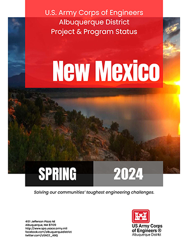 Cover of 2024 USACE-Albuquerque District Project & Program Status - New Mexico report